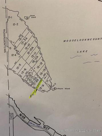 Lot 12-9 Toothaker Island Rangeley Plt ME 04964