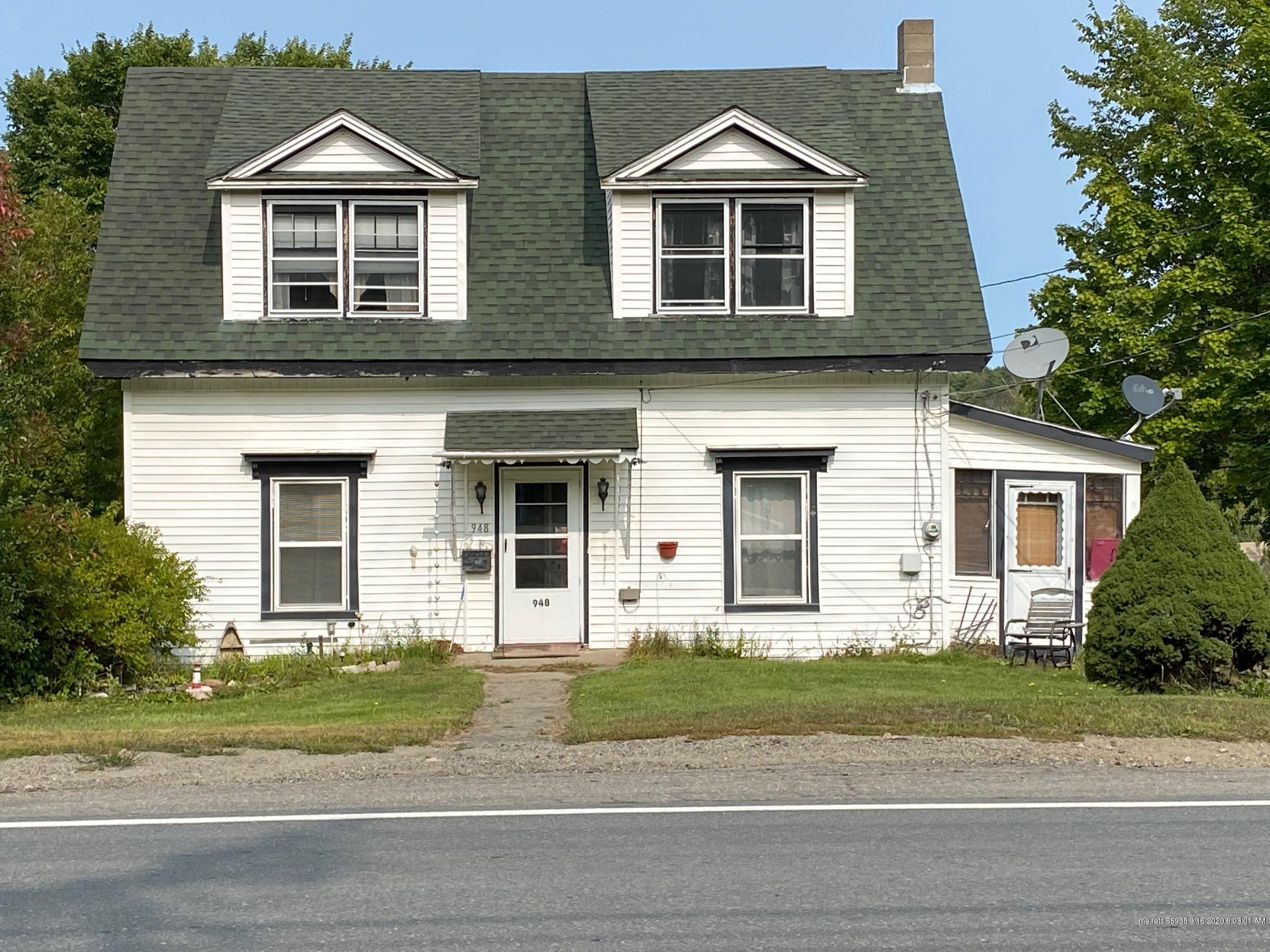 Home for sale in Calais, Maine, near Canada mainerealestate